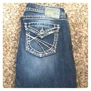 29x33 Silver Pioneer jeans ❤️long🧡